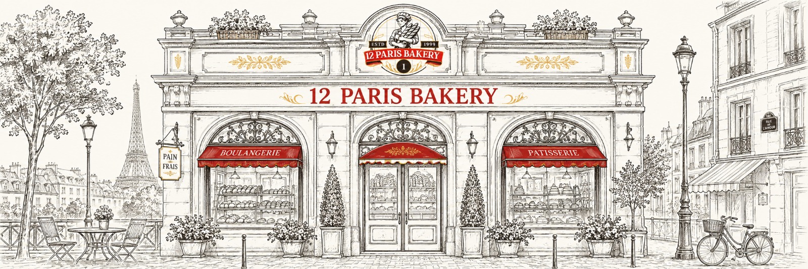 12 Paris Bakery